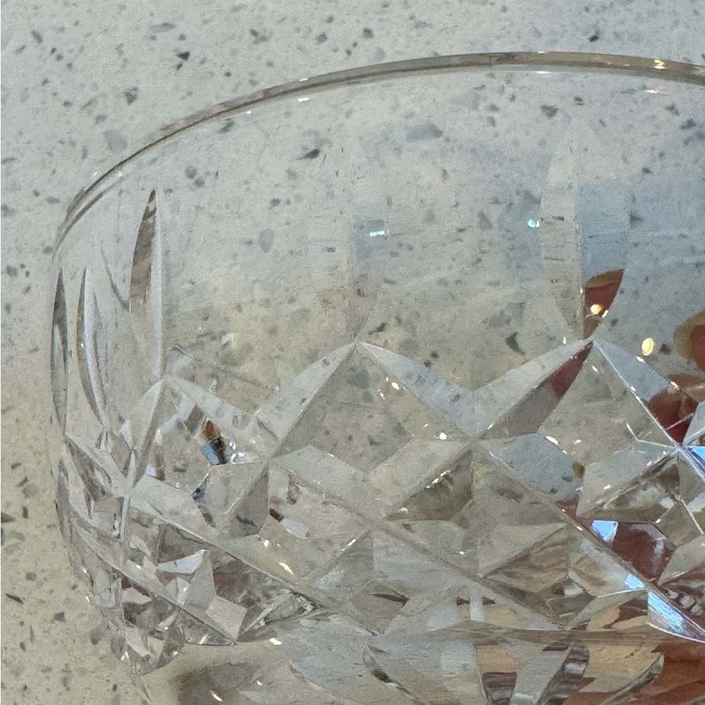 Waterford Lismore Crystal Finger / Dessert Bowl EUC - Picture 3 of 6